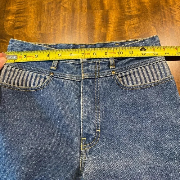 Vintage Jordache high waisted western raw hem Jean Size 27 - Picture 8 of 8